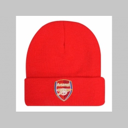 Arsenal London zimná čiapka s vyšívaným logom univerzálna veľkosť materiál 100% akryl farba: červená